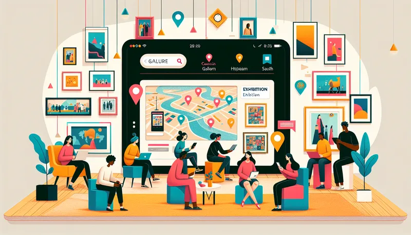 전시회 정보 앱
